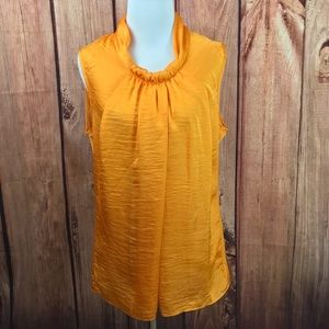 Like New Gold Sleeveless Top